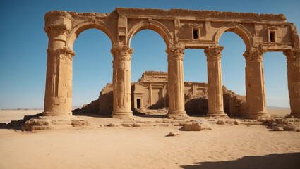 ruins of ancient roman theatre
