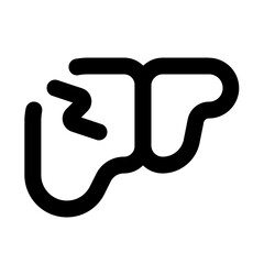 Hepatitis Line UI Icon