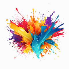 paint, splash, color, grunge, art, vector, ink, splatter, design, illustration, watercolor, splat, decoration, colorful, rainbow, drop, brush, texture, shape, spray, artistic, drawing, frame, graffiti