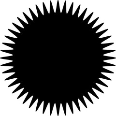 Starburst sticker. Sunburst, burst, badge, sticker, stamp, price tag, seal, label, flat vector icon. Starburst sale sticker label sunburst price tag Vector Image.