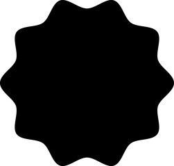 Starburst sticker. Sunburst, burst, badge, sticker, stamp, price tag, seal, label, flat vector icon. Starburst sale sticker label sunburst price tag Vector Image.