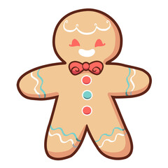 Christmas cake designs come in cute shapes, suitable for decorating cake shop shelves or jar packaging, transparent background.