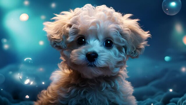 犬のポートレート,Generative AI 