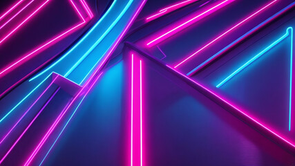 Neon Abstract Background