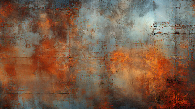 Steel metal grunge rusty texture soft blur fancy background