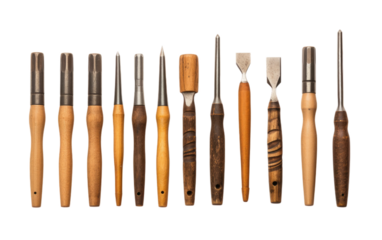 The Silent Dance of Woodblock Print Tools Unveiled