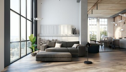 living room, home interior design daylight, background
