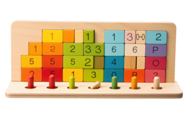 Mathematics and Counting Block Toy, Merging Fun and Learning for Young Minds