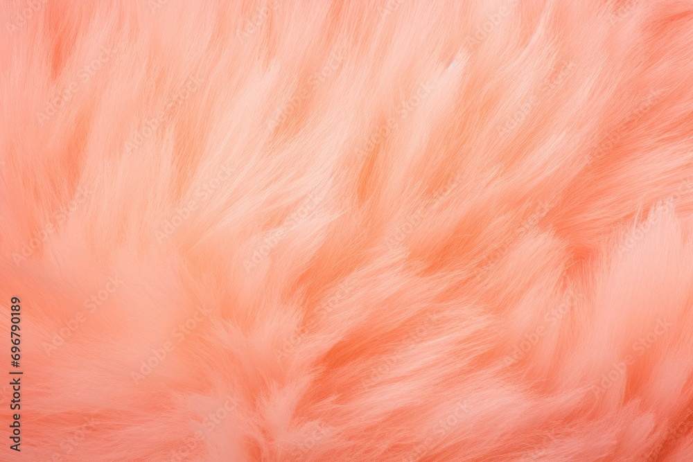 Poster abstract swirling texture in peach hues, mimicking soft, delicate fuzz