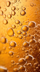 Abstract droplets, macro shot