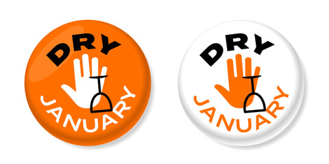 Dry january badges