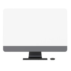 Computer display mockup, computer screen mock up design