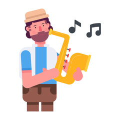 Saxophonist 