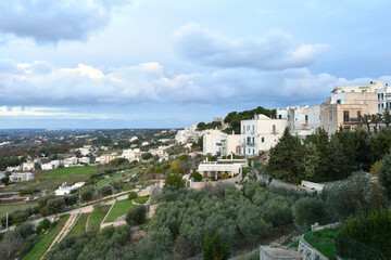 Obraz premium View of Cisternino, a village in Puglia region, Italy.