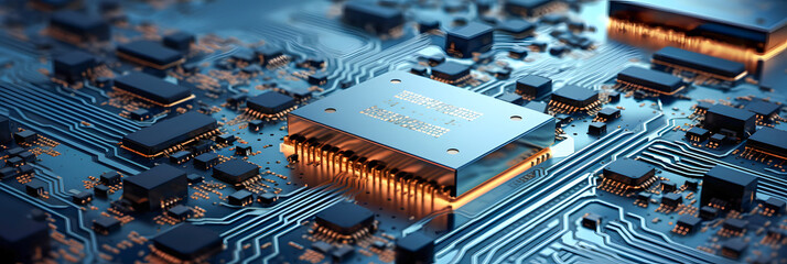 Microchip macro shoot,computer circuit board