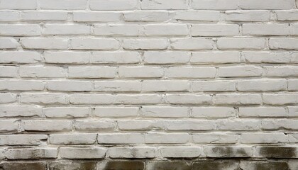 old white painted brick wall background texture