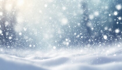 Naklejka premium 雪景色