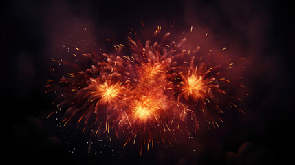Celebratory Fireworks Display for the Twenty-Second of December