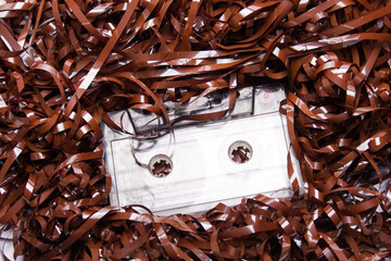 old audio cassette, music and entertainment, vintage equipment