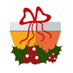 gift box with red bow