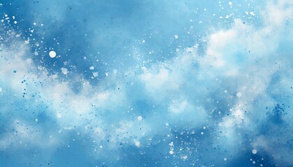 abstract light blue particle painting background texture sky cloud backdrop