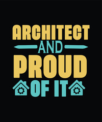 ARCHITECT TYPOGRAPHY AND T-SHIRT DESIGN AND GROOVY DESIGN