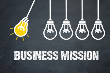 Fototapeta premium Business Mission 