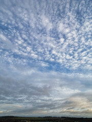 Winter Morning Clouds over England