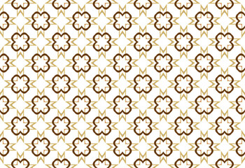 Modern style fabric design textile swatch all over print block. © Sergei