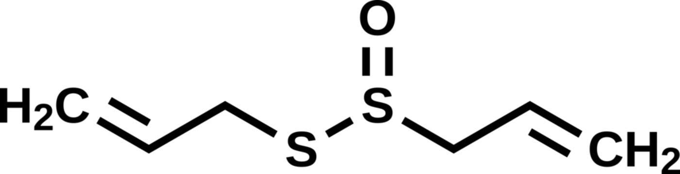 Allicin structural formula