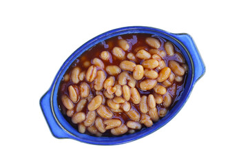 Baked beans in tomato sauce