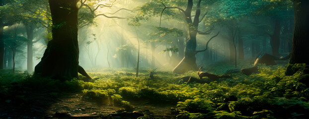 magical story of a mystical forest filled with secrets.