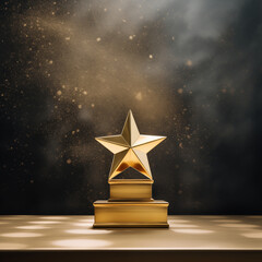 골드 스타 트로피 사진