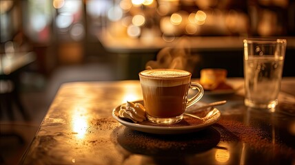 Gemütliche Kaffeepause in stilvollem Café-Ambiente