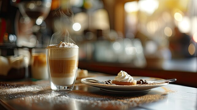 Gemütliche Kaffeepause in stilvollem Café-Ambiente