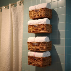 Towel Storage. Minimalistic and Aesthetic Designs