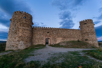 medieval fortress on top of a hill Georgia