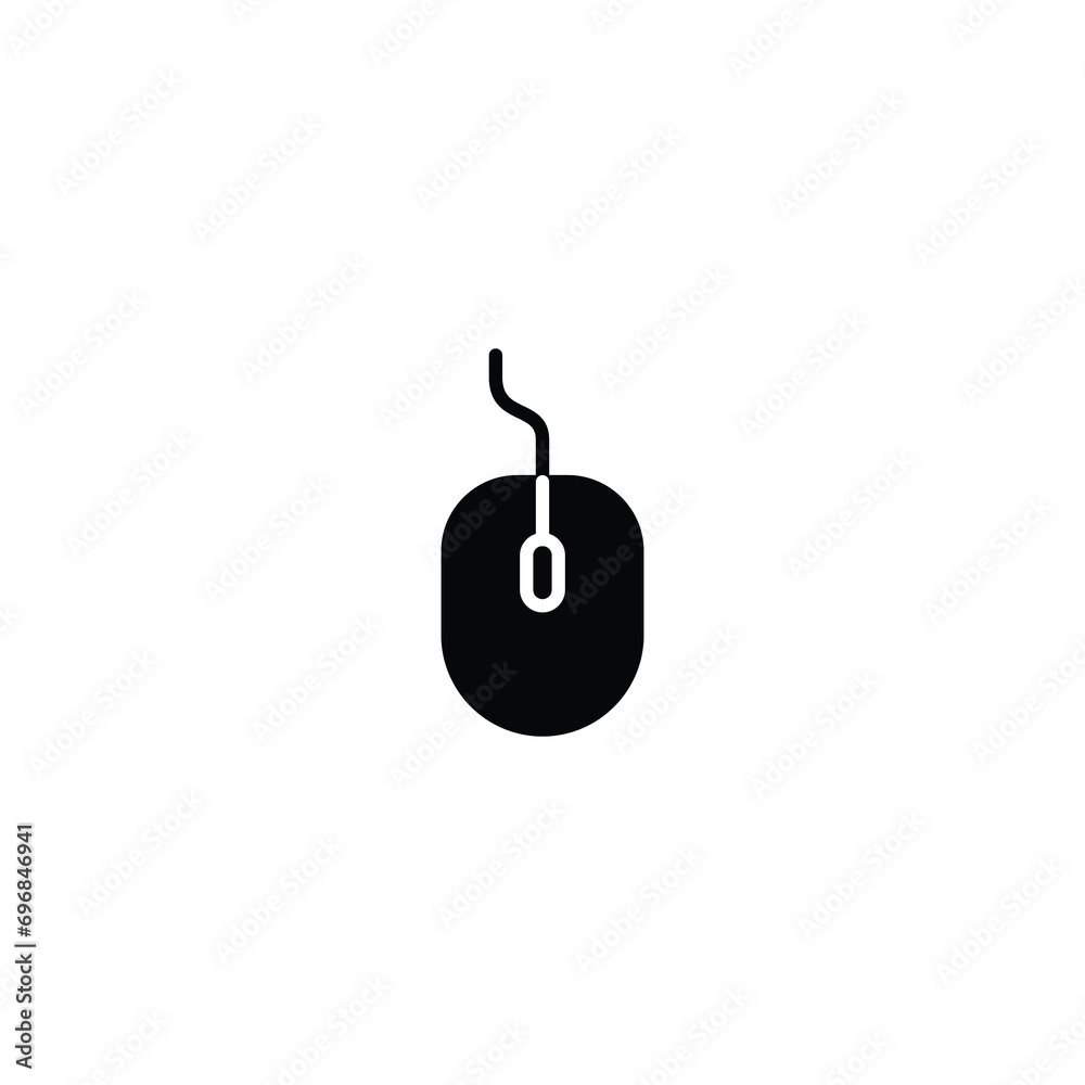Poster computer mouse icon, mouse icon vector for web site computer and mobile app