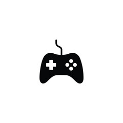 Gamepad icon, joystick icon, game console symbol vector for web site Computer and mobile app