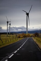 wind farms in the countryside
