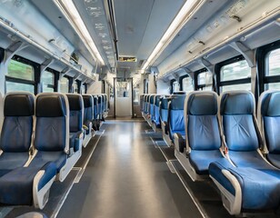 Naklejka premium 電車の中