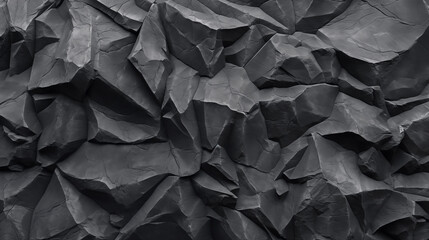 Textura de rochas pretas com relevos irregulares - Papel de parede - obrazy, fototapety, plakaty