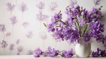 Visually Pleasing Lavender Wallpaper