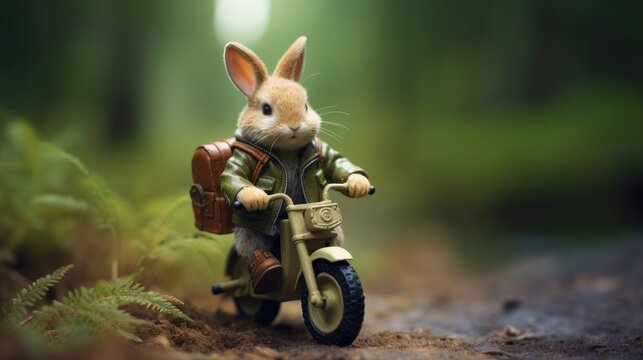 Bunny's Mini Road trip on bike