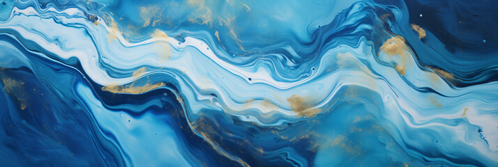 blue and gold abstract background