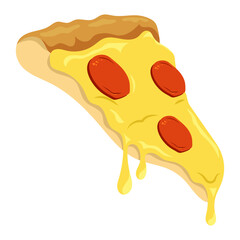 Pizza Illustration Simple