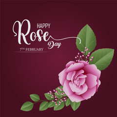 Happy Rose Day is the first day of Valentine's Week, celebrated on February 7th.