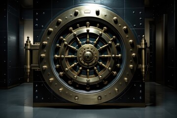The Bank Vault Door: Symbol Of Security And Reliability