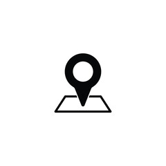 Pin Map icon vector for web site Computer and mobile app