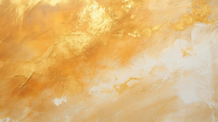 Luxury abstract fluid art painting background with white and gold colors 